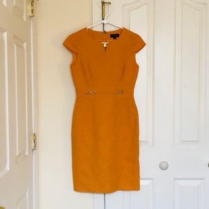 Orange Tahari dress